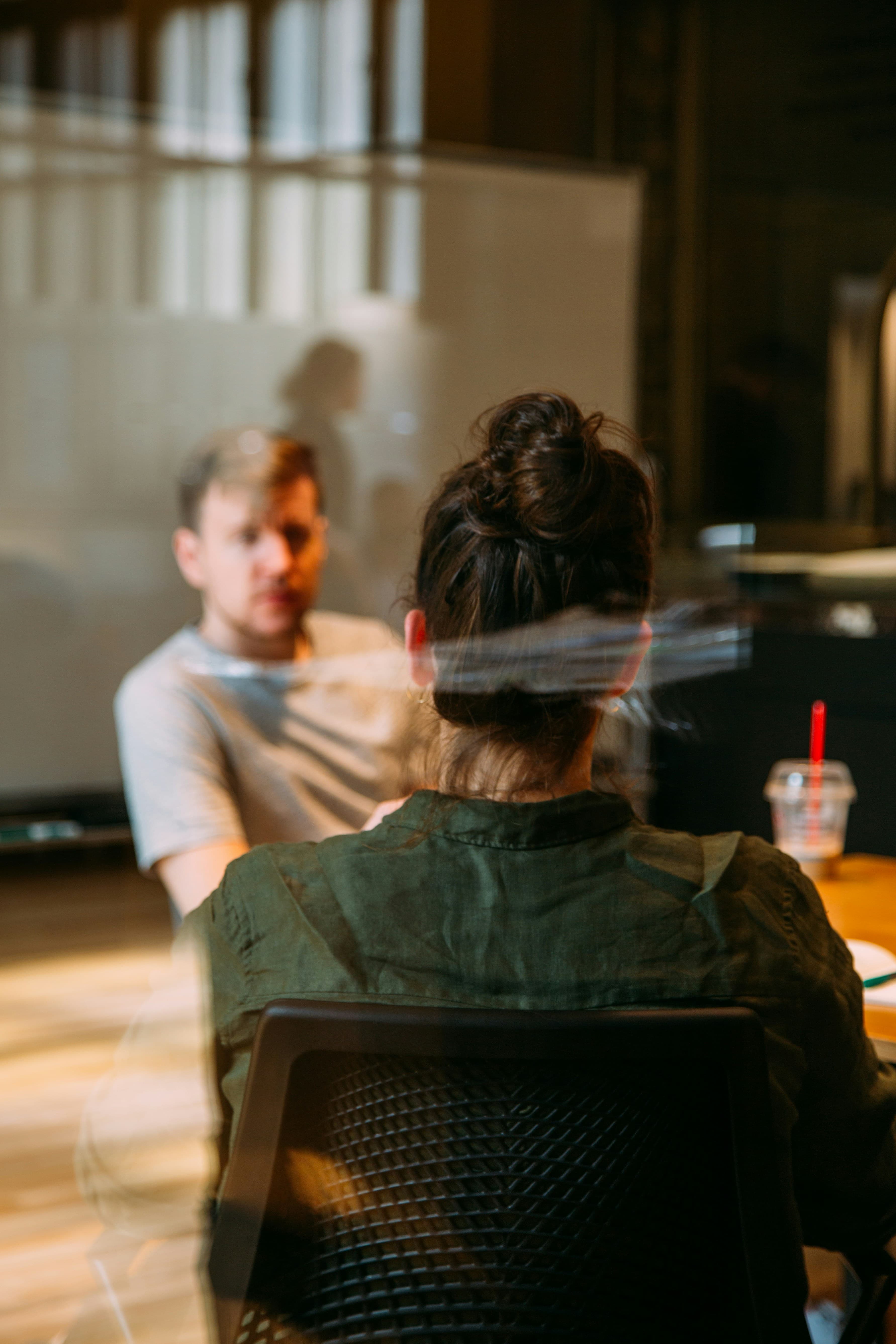 Séance de coaching individuel en entreprise